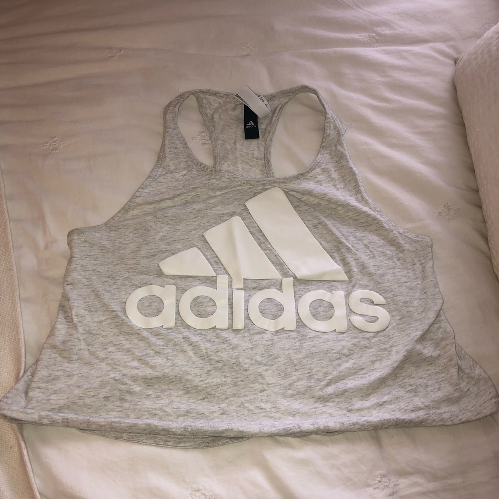 Adidas cropped tank